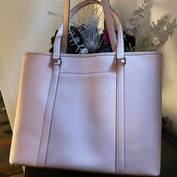 Michael Kors, large jet set leather tote, travel bag, blush, pink - Picture 9 of 9